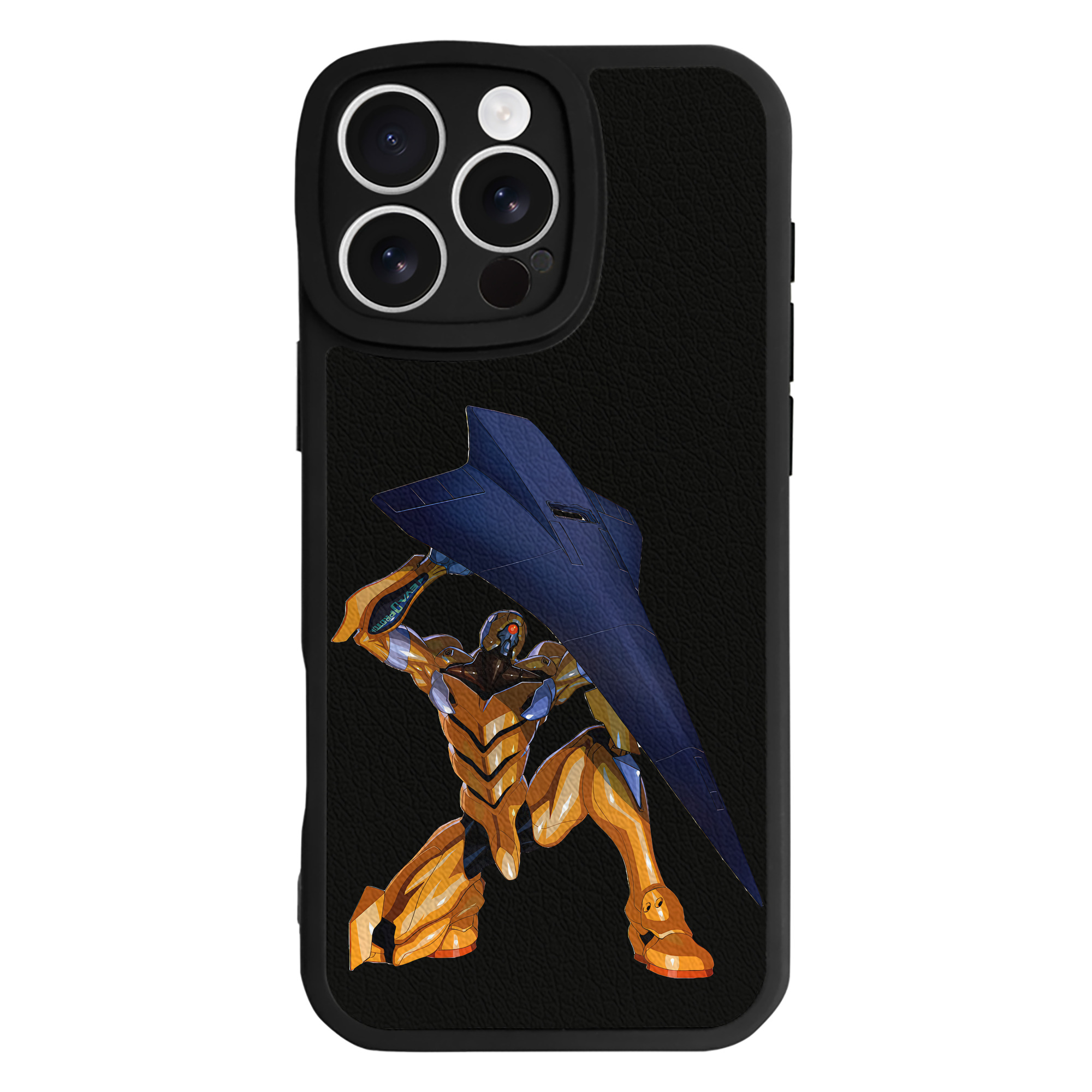 （画像用） EVA 新世紀エヴァンゲリオン 【iPhone 16シリーズ対応】シリコンスマホケース（レザー調） 材質：シリコン